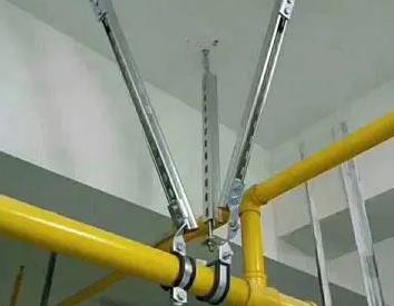 闸阀支撑架的质量要求。价格决定了洛龙抗震支撑框架的质量。